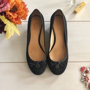 Tory Burch Suede Wedges